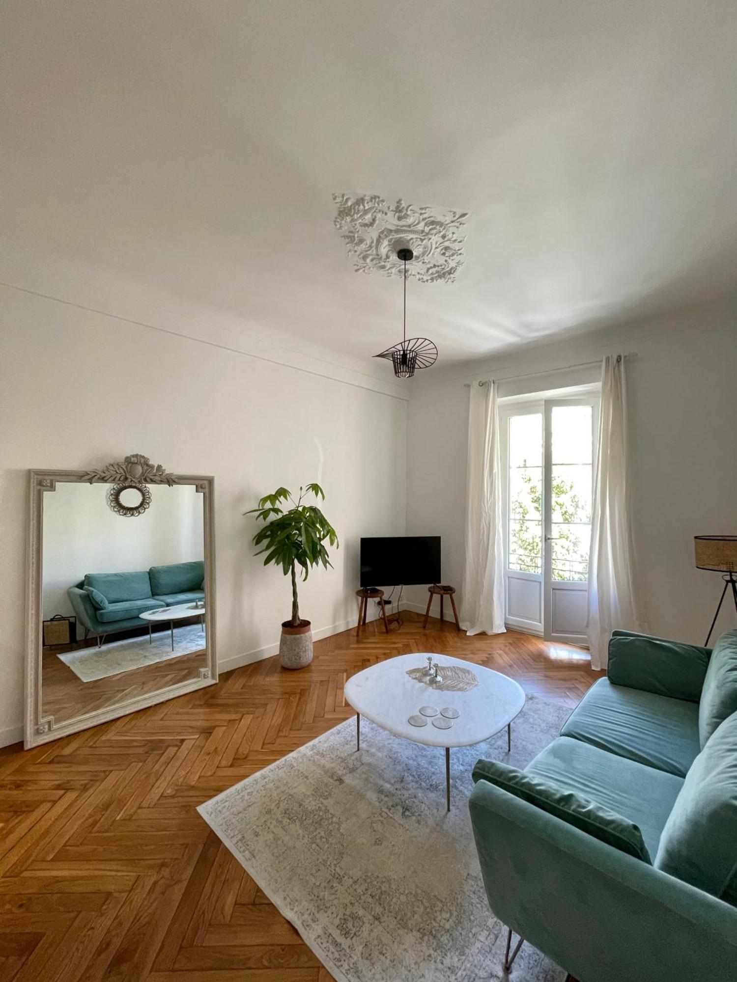 Appartement Nicois Au Coeur Du Triangle D'Or Nice Bagian luar foto